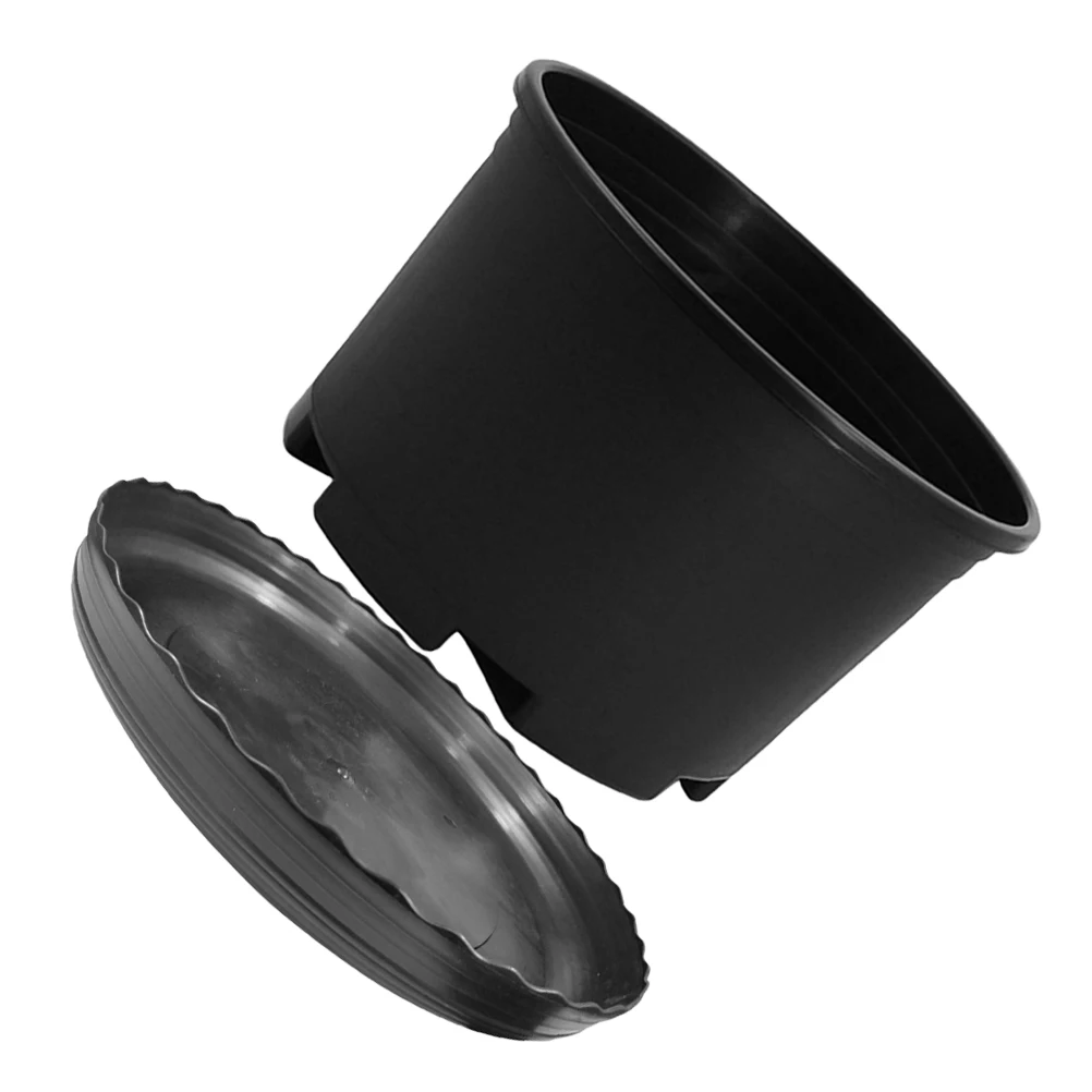 Plastic Flower Pots 30cm Large Black Garden Planters 6 Gallon Trays for Plants Succulents Ventilation Holes
Plastic Flower Pots 30cm Large Black Garden Planters 6 Gallon Trays for Plants Succulents Ventilation Holes