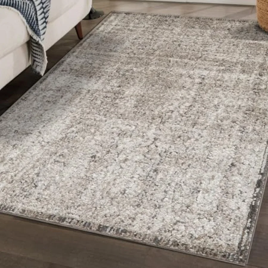 Vintage Distressed Brown 4x5 Area Rug, Farmhouse Carpet for Living Room, Cotton Blend, Soft Texture, Fade-Resistant
Vintage Distressed Brown 4x5 Area Rug, Farmhouse Carpet for Living Room, Cotton Blend, Soft Texture, Fade-Resistant