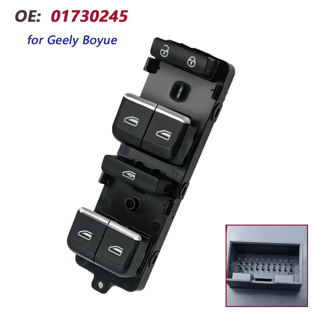 01730245 For Geely Boyue Front Left Silver Edge Electric Window Control Assembly Glass Lifter Switch Auto Parts
01730245 For Geely Boyue Front Left Silver Edge Electric Window Control Assembly Glass Lifter Switch Auto Parts