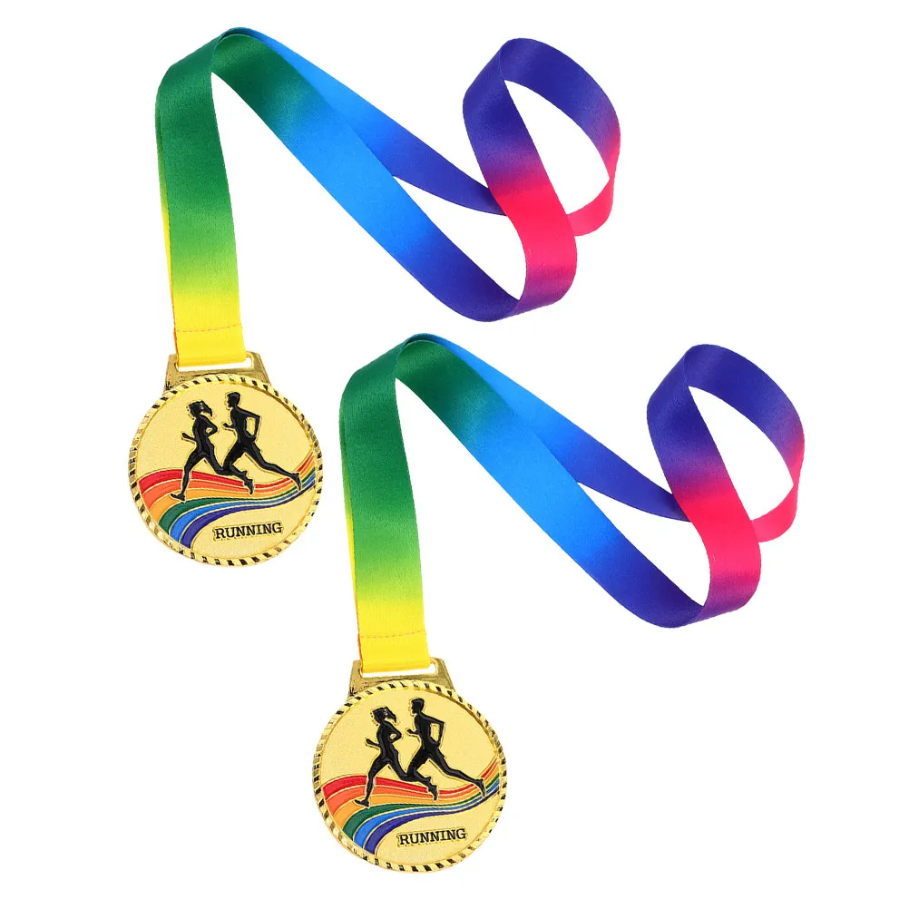 2Pcs Zinc Alloy Running Medals for Marathon Track Events Outdoor Sports Achievement Awards with Neck Lanyard Hanging Competition
2Pcs Zinc Alloy Running Medals for Marathon Track Events Outdoor Sports Achievement Awards with Neck Lanyard Hanging Competition