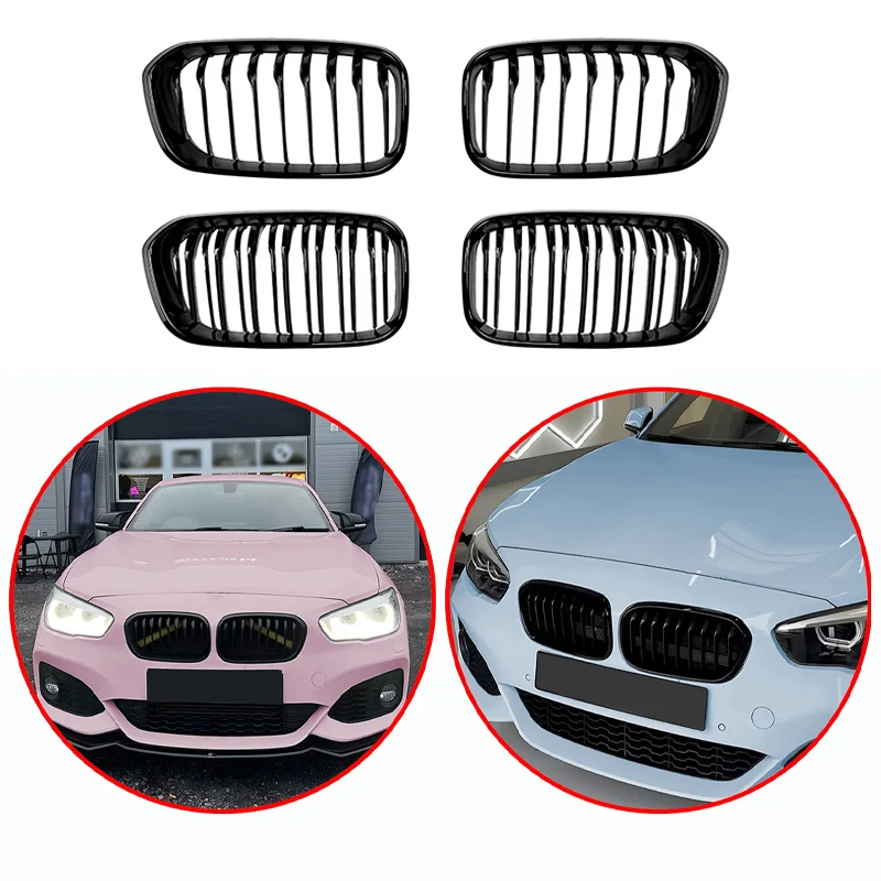 For BMW 1 Series F20 F21 LCI 2015-2019 High Quality ABS Single Line & Double Lines Kidney Grille Front Bumper Grill Glossy Black
For BMW 1 Series F20 F21 LCI 2015-2019 High Quality ABS Single Line & Double Lines Kidney Grille Front Bumper Grill Glossy Black