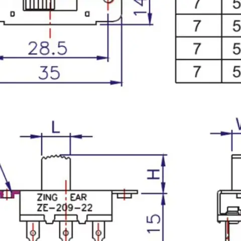 For Ceiling Fan E-209-22 6Pin Toggle Switch w/ Wire Replaces SL13B 3A 250VAC/6A 125VAC DPDT Slide Switch Replacement
For Ceiling Fan E-209-22 6Pin Toggle Switch w/ Wire Replaces SL13B 3A 250VAC/6A 125VAC DPDT Slide Switch Replacement