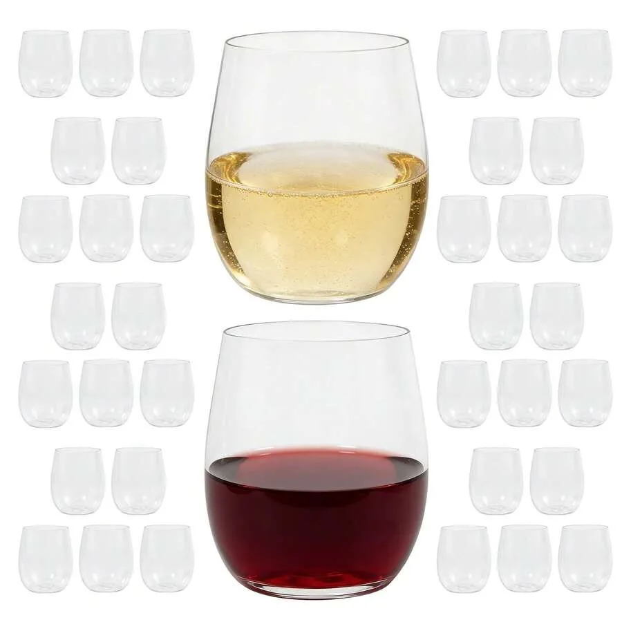 40 Pack Plastic Wine Glasses 12oz Disposable Cocktail Glasses Cups For Weddings Bars Holidays Party Daily Use
40 Pack Plastic Wine Glasses 12oz Disposable Cocktail Glasses Cups For Weddings Bars Holidays Party Daily Use