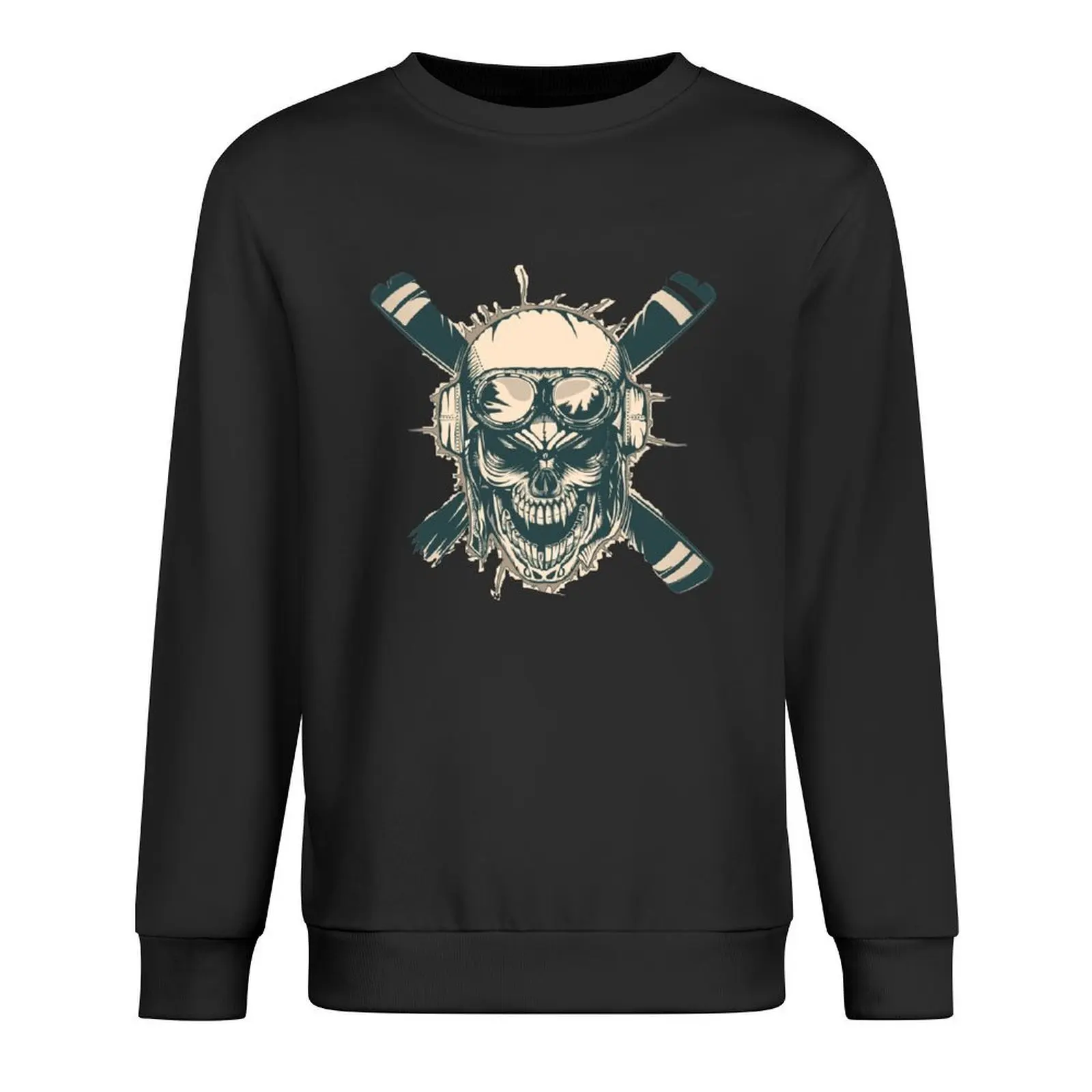 Paramotor Pilot T-shirt Skull In Helmet Sunglasses Propeller Pullover men's autumn clothes autumn men clothes new in sweatshirts
Paramotor Pilot T-shirt Skull In Helmet Sunglasses Propeller Pullover men's autumn clothes autumn men clothes new in sweatshirts