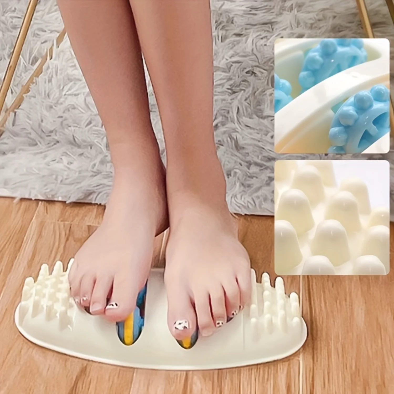 Resin Foot Massager Cellulite Roller Set - Stress Relief Reflexology Tools for Plantar Fasciitis - Unscented, Manual Foot Thera
Resin Foot Massager Cellulite Roller Set - Stress Relief Reflexology Tools for Plantar Fasciitis - Unscented, Manual Foot Thera