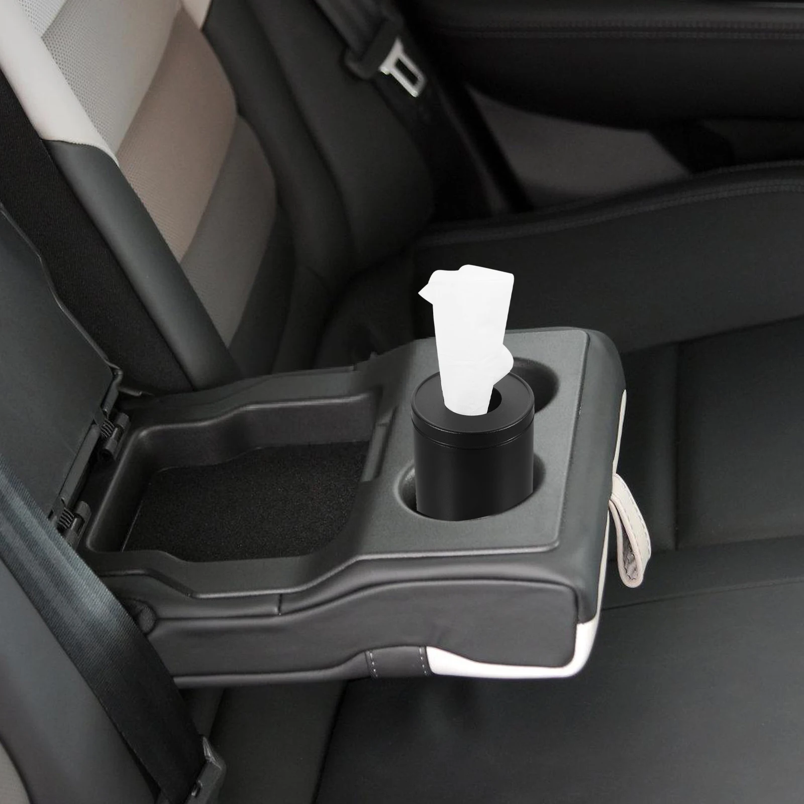 Aluminum Alloy Car Tissue Box Holder Black Round Refillable Dispenser Cute Stylish Travel Functional Storage Accessories
Aluminum Alloy Car Tissue Box Holder Black Round Refillable Dispenser Cute Stylish Travel Functional Storage Accessories