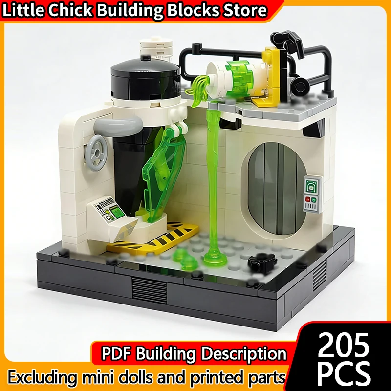 Модель City Street View MOC, строительные кирпичи, подземная лаборатория, модульная технология, детские праздничные подарки, сборные игрушки, костюм
Модель City Street View MOC, строительные кирпичи, подземная лаборатория, модульная технология, детские праздничные подарки, сборные игрушки, костюм