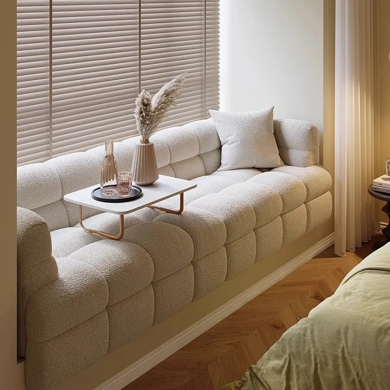 Puff bay window sofa bedroom balcony designer transformation teddy velvet French minimalist bay window mat Internet celebrity ta
Puff bay window sofa bedroom balcony designer transformation teddy velvet French minimalist bay window mat Internet celebrity ta