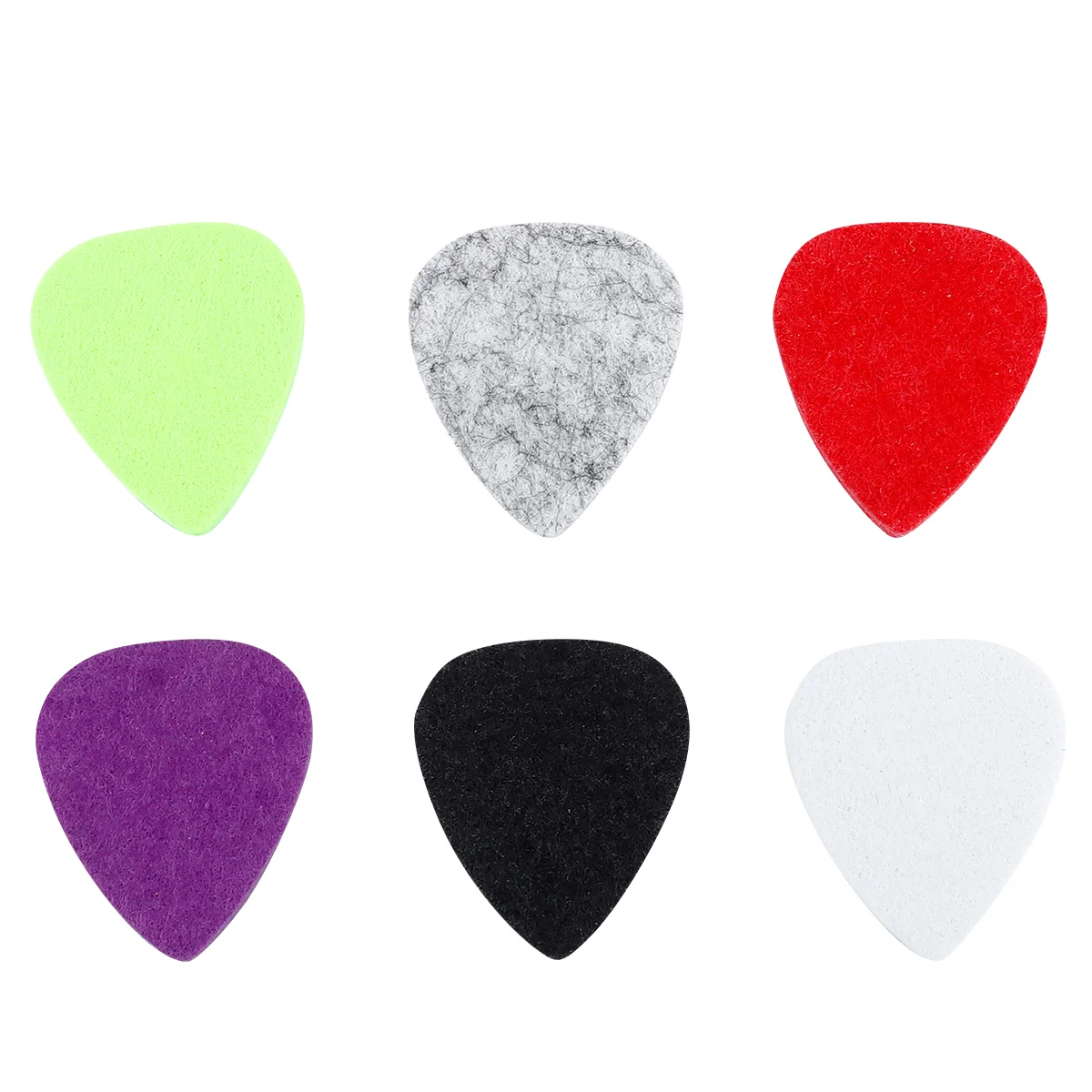 6Pcs Wool Felt Guitar Pick Ultra Thin High Pressure Electric Guitar Bass Ukulele Finger Comfortable Wide
6Pcs Wool Felt Guitar Pick Ultra Thin High Pressure Electric Guitar Bass Ukulele Finger Comfortable Wide