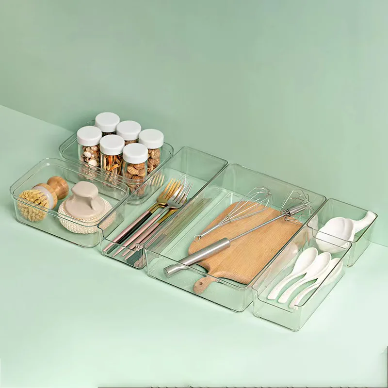 Clear Drawer Storage Box,Bathroom Vanity Drawer Organizer,Versatile Storage Bins for Makeup,Jewelry,Office,Desk,Bedroom,Kitchen
Clear Drawer Storage Box,Bathroom Vanity Drawer Organizer,Versatile Storage Bins for Makeup,Jewelry,Office,Desk,Bedroom,Kitchen