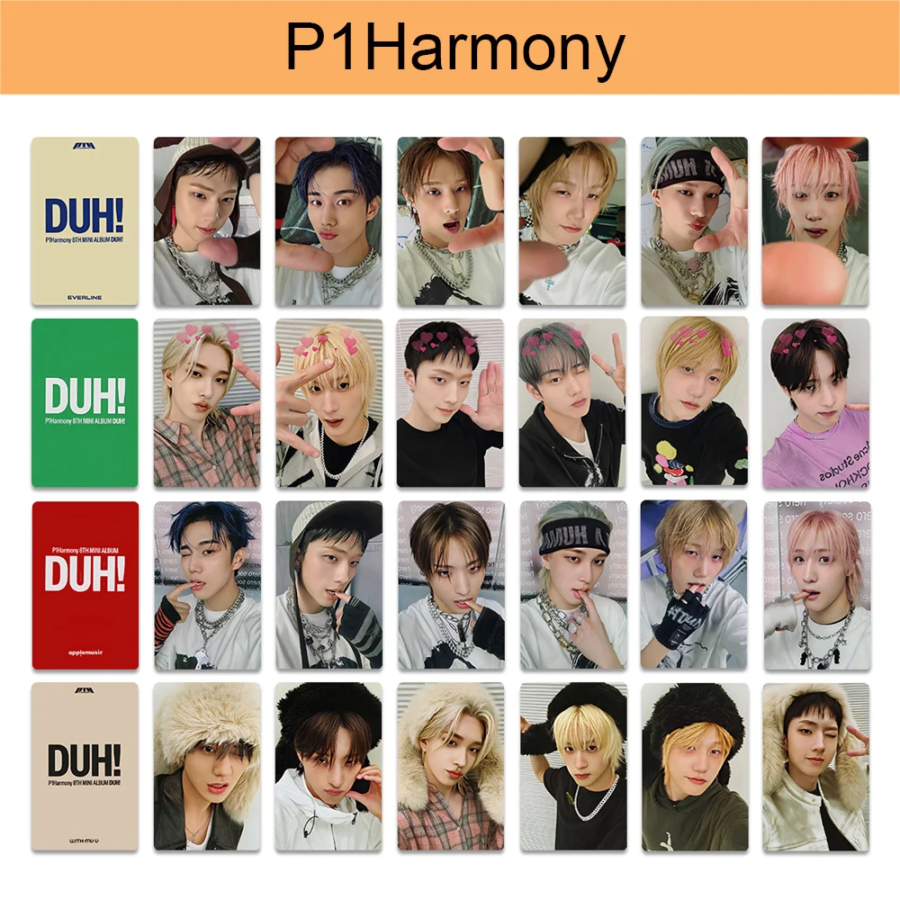 6Pcs KPOP P1Harmony Photocards Album DUH Member Postcard THEO KEEHO JIUNG INTAK SOUL PLVE Two-Sided LOMO Cards Fans Collect Gift
6Pcs KPOP P1Harmony Photocards Album DUH Member Postcard THEO KEEHO JIUNG INTAK SOUL PLVE Two-Sided LOMO Cards Fans Collect Gift