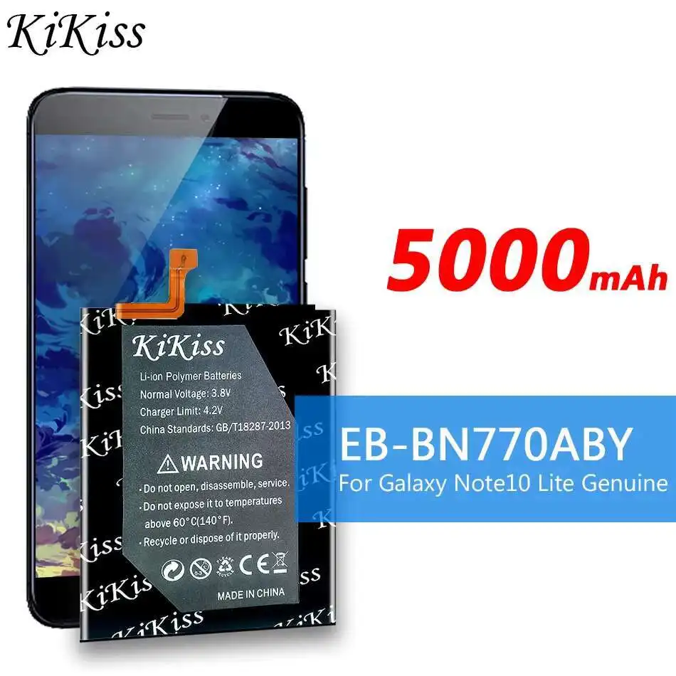 Long Lasting Good Low-Temperature Performance 5000mAh EB-BN770ABY For Samsung Galaxy Note10 Lite Mobile Phone Battery
Long Lasting Good Low-Temperature Performance 5000mAh EB-BN770ABY For Samsung Galaxy Note10 Lite Mobile Phone Battery