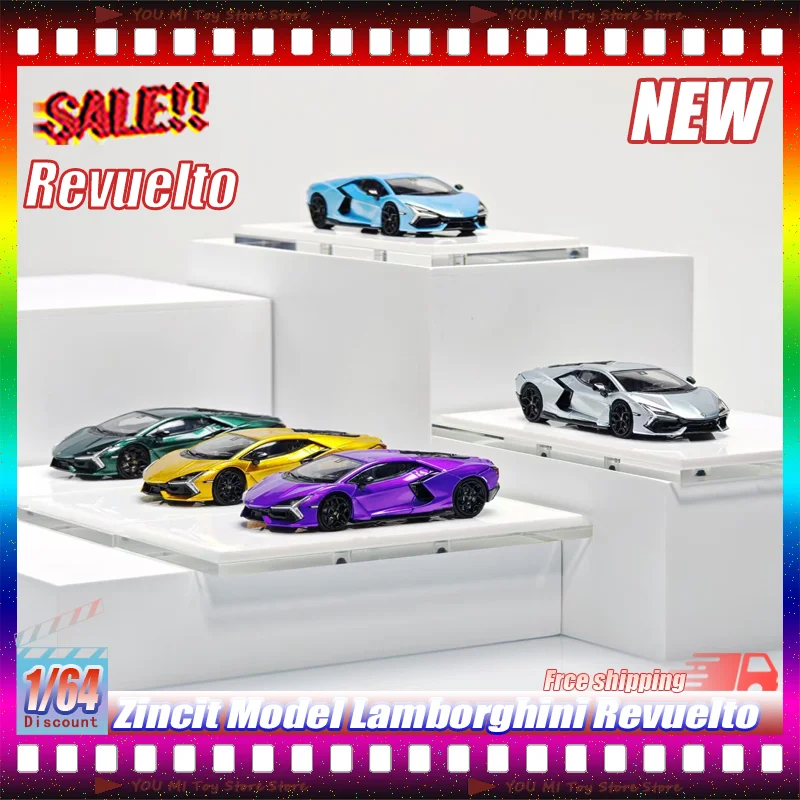 1:64 New Zincit Model Lamborghini Revuelto Miniature Alloy Die-Casting Model Customized Children'S Toy Collectible Ornament Gift
1:64 New Zincit Model Lamborghini Revuelto Miniature Alloy Die-Casting Model Customized Children'S Toy Collectible Ornament Gift