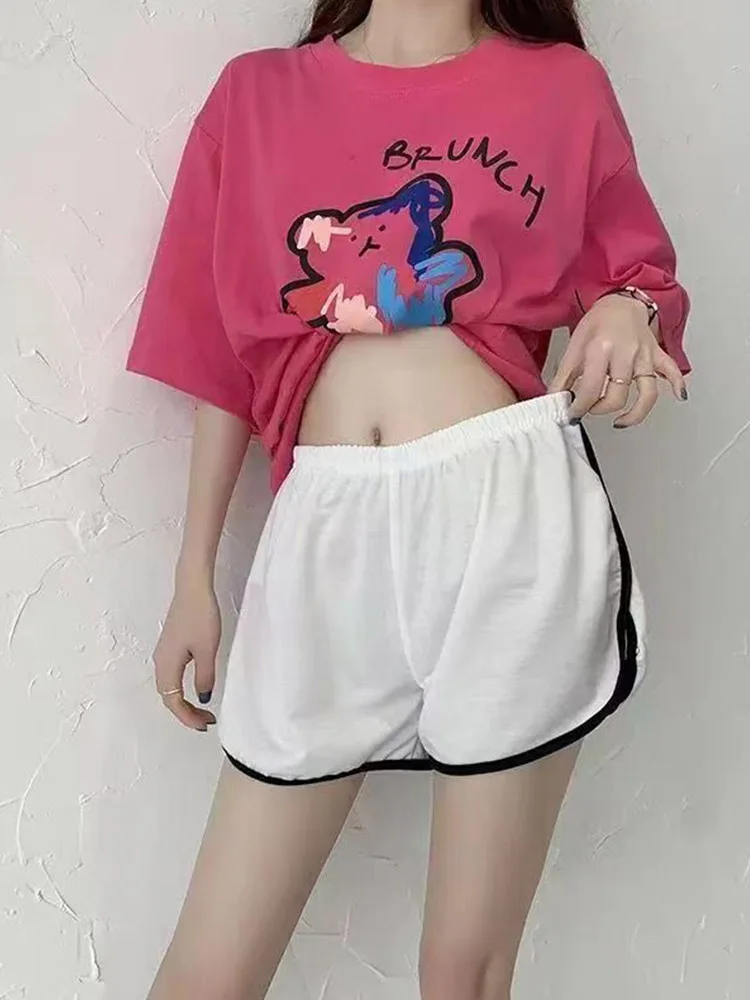 Summer new women's home fitness contrasting loose and slimming casual shorts
Summer new women's home fitness contrasting loose and slimming casual shorts