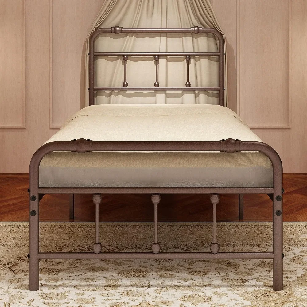 Bed frame with headboard platform, extra large bed frame without spring box, easy to assemble with 16 inch high storage space
Bed frame with headboard platform, extra large bed frame without spring box, easy to assemble with 16 inch high storage space