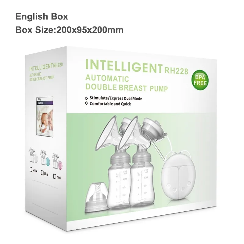 Bilateral Electric Breast Pump Quiet Automatic Milk Expression Non Wearable Design Rechargeable Battery
Bilateral Electric Breast Pump Quiet Automatic Milk Expression Non Wearable Design Rechargeable Battery