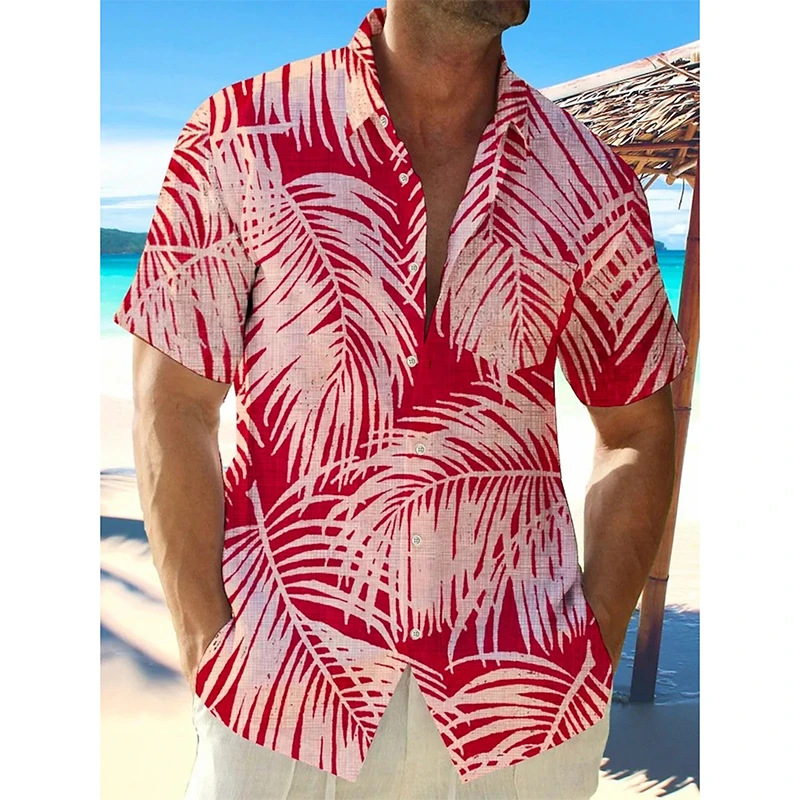 Men's Shirt Tropical Botanicalt Printed Summer Clothing Casual Hawaiian Short Sleeve Shirt Mens Vintage Beach Beach Vacation Top
Men's Shirt Tropical Botanicalt Printed Summer Clothing Casual Hawaiian Short Sleeve Shirt Mens Vintage Beach Beach Vacation Top