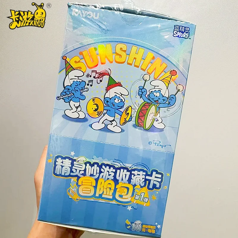 Genuine Kayou Smurfs Adventure Pack Smurfs Wonderful Travel Collection Card Genuine Xr Limited Edition Card Anime Peripheral
Genuine Kayou Smurfs Adventure Pack Smurfs Wonderful Travel Collection Card Genuine Xr Limited Edition Card Anime Peripheral
