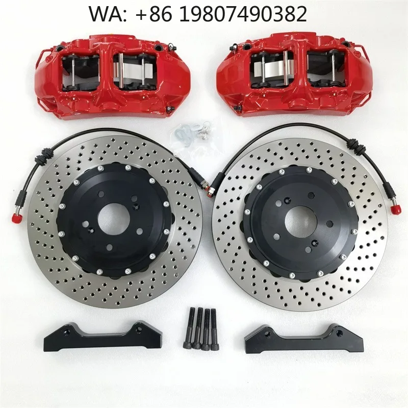 6 Piston Anodizing Aluminum Big Brake Kit High Performance Racing Modified Caliper Disc System For Mid Size Family Sedan Front U
6 Piston Anodizing Aluminum Big Brake Kit High Performance Racing Modified Caliper Disc System For Mid Size Family Sedan Front U