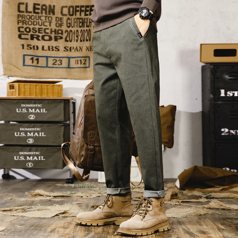 2023 Autumn Winter New Men's Army Green Jeans Trendy Brand Fashion All-match Black Casual Pants Male Classic Denim Trousers
2023 Autumn Winter New Men's Army Green Jeans Trendy Brand Fashion All-match Black Casual Pants Male Classic Denim Trousers
