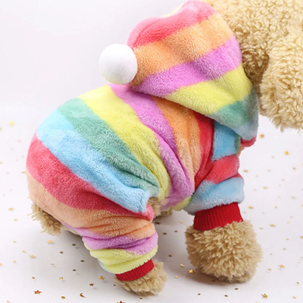 Dog Fleece Warm Pet Winter Dog Warm Coat Pet Clothes Clothes Striped Small Size Easy Wear Long Lasting Outdoor Photo
Dog Fleece Warm Pet Winter Dog Warm Coat Pet Clothes Clothes Striped Small Size Easy Wear Long Lasting Outdoor Photo