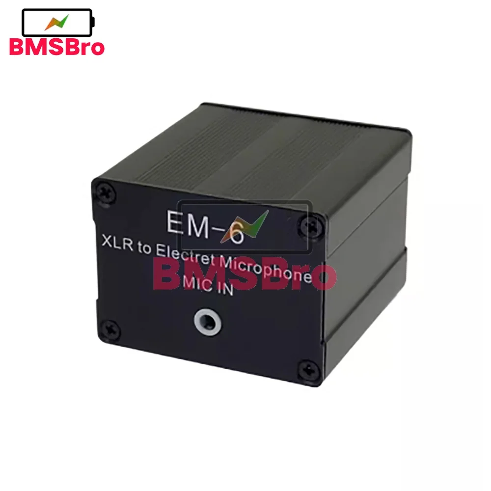 Электретный микрофонный усилитель XLR на 3,5 мм, адаптер XLR аудиоконвертера для микшерной консоли, звуковая карта, фантомный 48 В
Электретный микрофонный усилитель XLR на 3,5 мм, адаптер XLR аудиоконвертера для микшерной консоли, звуковая карта, фантомный 48 В
