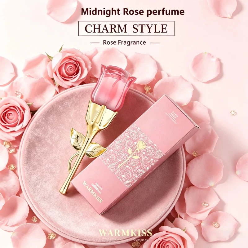50ml Rose Perfume for Women Fresh Light Elegant Floral Long-Lasting Body Spray Charming Pheromone Gift for Her
50ml Rose Perfume for Women Fresh Light Elegant Floral Long-Lasting Body Spray Charming Pheromone Gift for Her