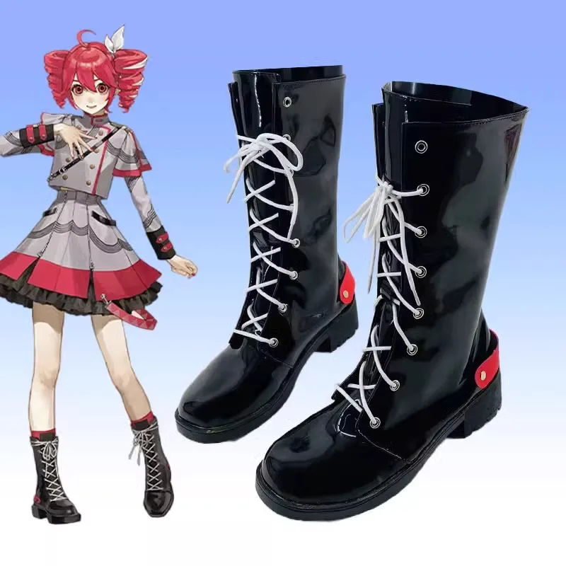Synthesizer V Kasane Teto Cosplay Costume Shoes Handmade Faux Leather Short Boots
Synthesizer V Kasane Teto Cosplay Costume Shoes Handmade Faux Leather Short Boots
