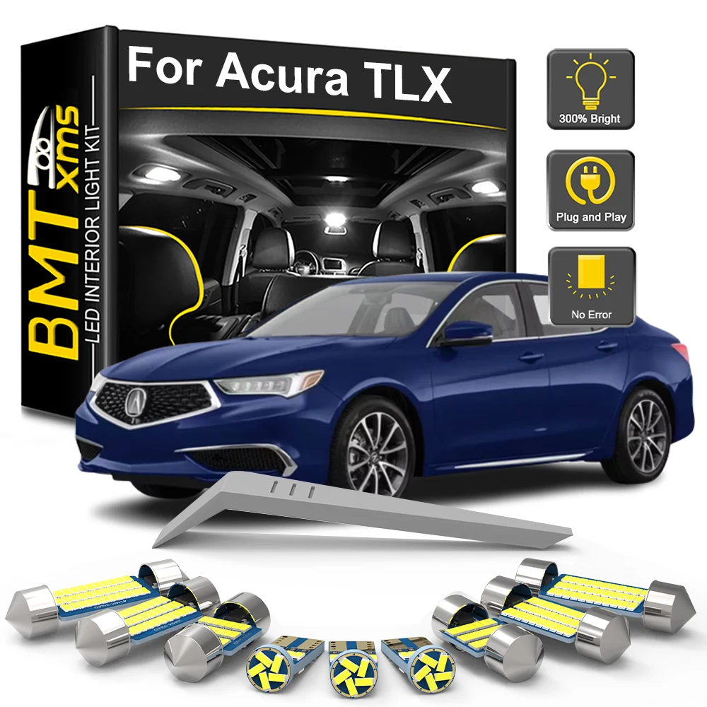 BMTxms 14 шт. для Acura TLX 2015 2016 2017 2018 2019 2020 2021 автомобильные светодиодные внутренние фонари комплект ламп купола багажник автомобиля лампа Canbus
BMTxms 14 шт. для Acura TLX 2015 2016 2017 2018 2019 2020 2021 автомобильные светодиодные внутренние фонари комплект ламп купола багажник автомобиля лампа Canbus