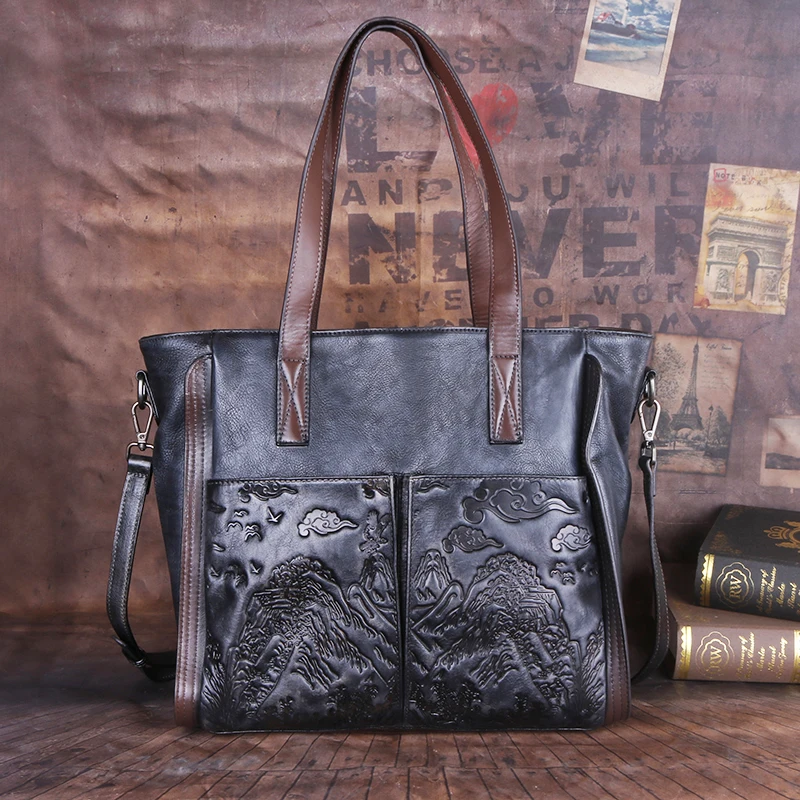 Nesitu Highend Vintage A4 Red Black Brown Top Grain Genuine Leather Women Handbag Cowhide Shoulder Messenger Bag Tote M257
Nesitu Highend Vintage A4 Red Black Brown Top Grain Genuine Leather Women Handbag Cowhide Shoulder Messenger Bag Tote M257