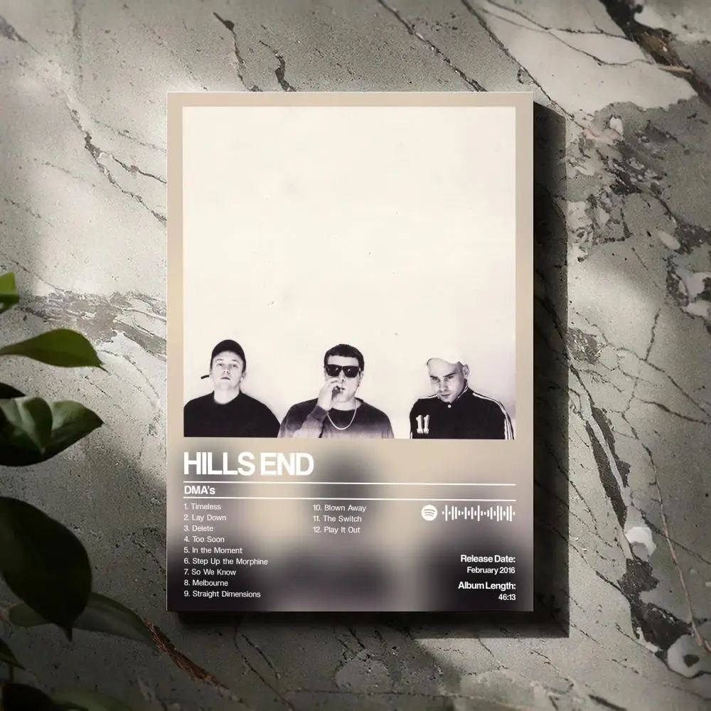 Hills End DmaS Poster Prints Canvas Painting Wall Art Picture Living Room Home Decor Tracklist Music Album Cover 
Hills End DmaS Poster Prints Canvas Painting Wall Art Picture Living Room Home Decor Tracklist Music Album Cover