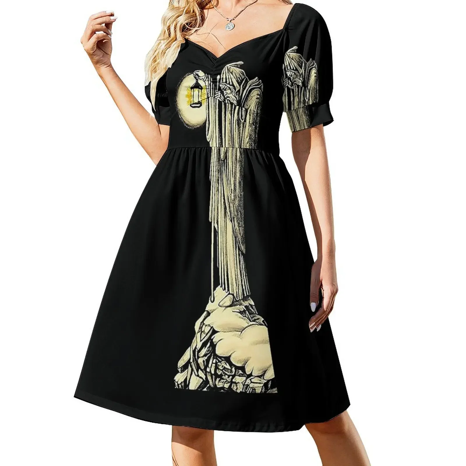 Golden Statue Short-Sleeved Dress luxury evening dresses for women 2025 women formal occasion dresses Summer skirt
Golden Statue Short-Sleeved Dress luxury evening dresses for women 2025 women formal occasion dresses Summer skirt