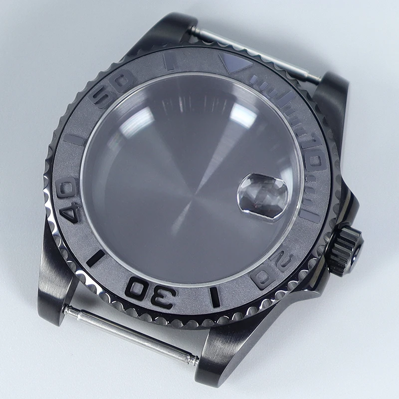 Diving 40mm Steel Case Sapphire Glass For Seiko Nh35 Nh36 Nh34 Eta2824 Miyota 8215 28.5mm Dial Black YACHT Watch Case 120 clicks
Diving 40mm Steel Case Sapphire Glass For Seiko Nh35 Nh36 Nh34 Eta2824 Miyota 8215 28.5mm Dial Black YACHT Watch Case 120 clicks
