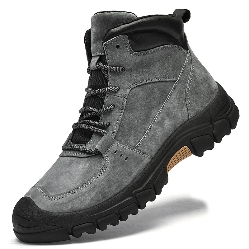 Men Shoes Suede Leather High Top Breathable Sneakers Luxury Outdoor Lightweight Men's Trekking Shoes for Men Walking Clibing
Men Shoes Suede Leather High Top Breathable Sneakers Luxury Outdoor Lightweight Men's Trekking Shoes for Men Walking Clibing