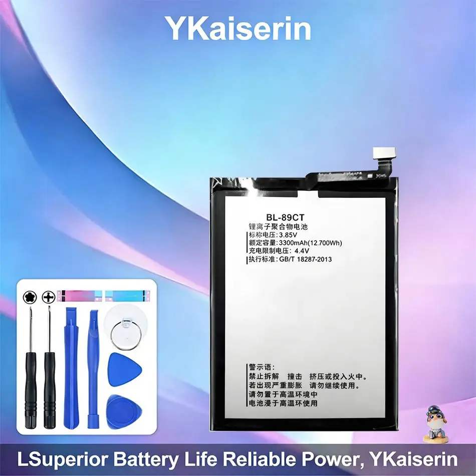 3300mAh For Koobee F2 Plus K10 Mobile Phone Battery Safe High Performance BL-89CT
3300mAh For Koobee F2 Plus K10 Mobile Phone Battery Safe High Performance BL-89CT