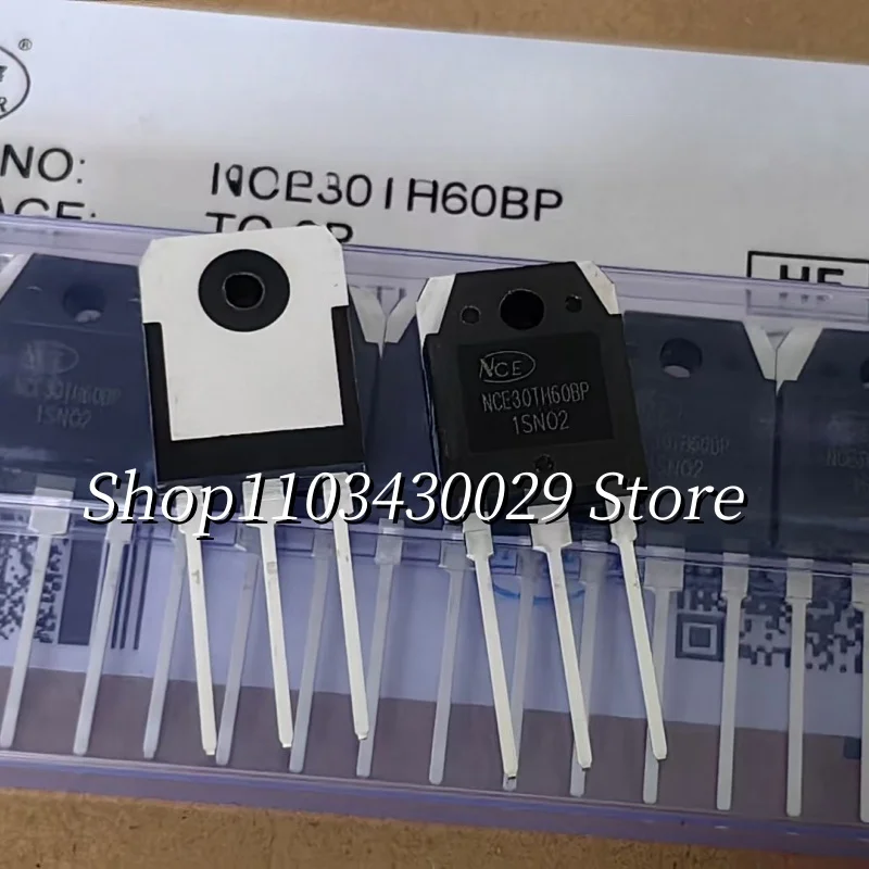 10 шт., новые оригинальные бтиз силовые трубки NCE30TH60BP TO-3PNT 30A 600V 
10 шт., новые оригинальные бтиз силовые трубки NCE30TH60BP TO-3PNT 30A 600V
