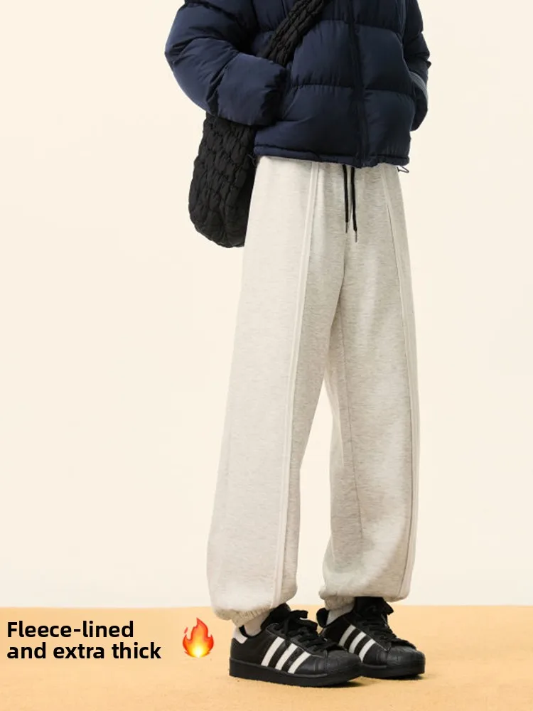 Американские утепленные спортивные брюки с манжетами для мужчин, осенне-зимние, на флисовой подкладке, повседневные, для спорта и отдыха
Американские утепленные спортивные брюки с манжетами для мужчин, осенне-зимние, на флисовой подкладке, повседневные, для спорта и отдыха