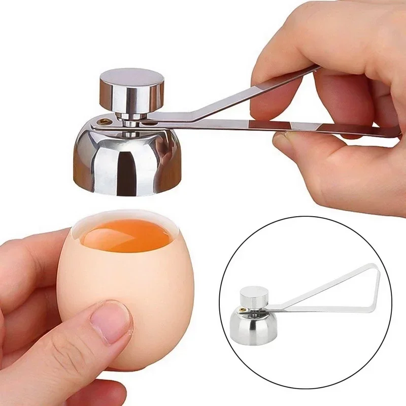 Metal Egg Scissors Egg Topper Cutter Shell Opener Stainless Steel Boiled Raw Egg Open Creative Kitchen Tools Set Egg cooker Eggs
Metal Egg Scissors Egg Topper Cutter Shell Opener Stainless Steel Boiled Raw Egg Open Creative Kitchen Tools Set Egg cooker Eggs