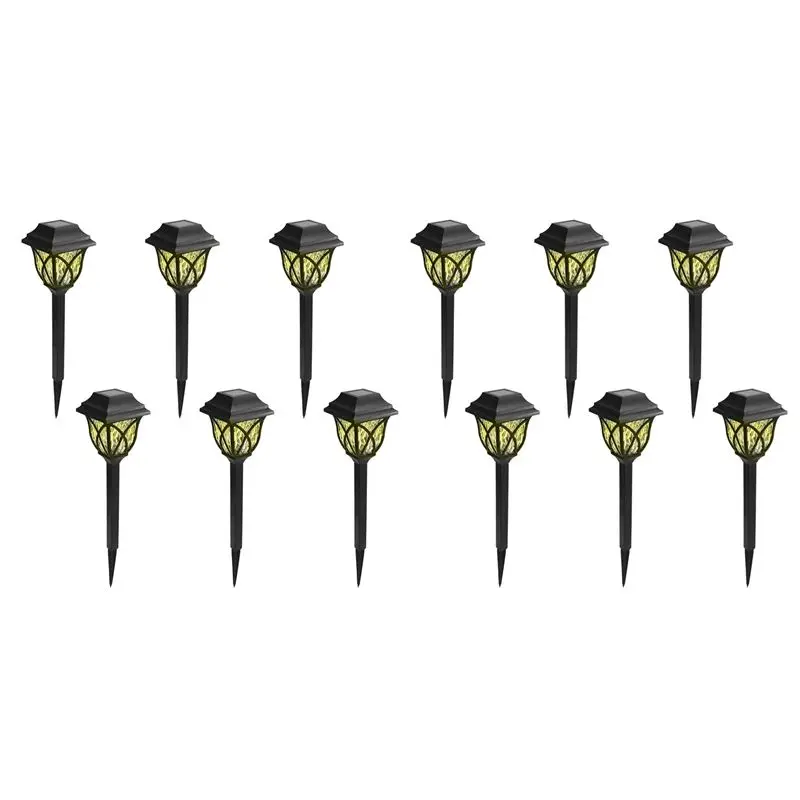 Hot Trend-12X Solar Garden Lights Retro Antique Grid Lights Outdoor Garden Lights Inserted Atmosphere Lights Shadow Lights
Hot Trend-12X Solar Garden Lights Retro Antique Grid Lights Outdoor Garden Lights Inserted Atmosphere Lights Shadow Lights