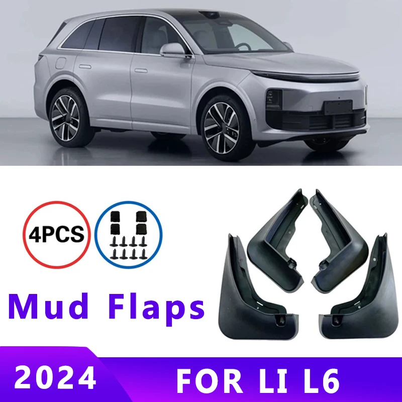 Mud Flaps Fit for LI L6 2024 Mudguards Tire Fenders Splash Proof Accessories Wheel Guards 4ps
Mud Flaps Fit for LI L6 2024 Mudguards Tire Fenders Splash Proof Accessories Wheel Guards 4ps