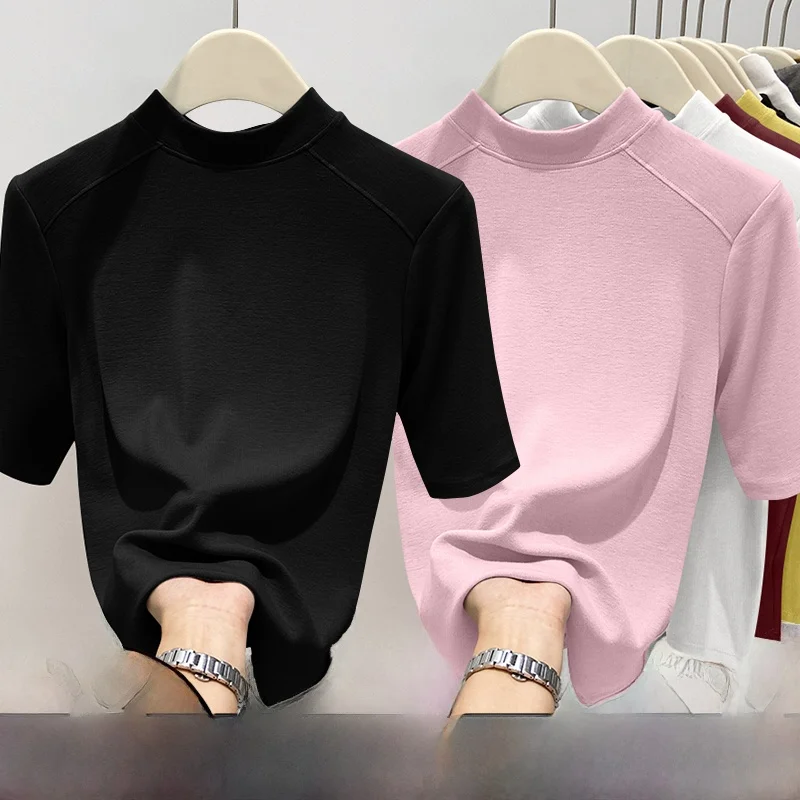 Женская футболка Ele Mid-Sleeve Faionable большого размера Five-Quarter Sve Design Base irt Внутренняя одежда Топ Повседневный Sle
Женская футболка Ele Mid-Sleeve Faionable большого размера Five-Quarter Sve Design Base irt Внутренняя одежда Топ Повседневный Sle