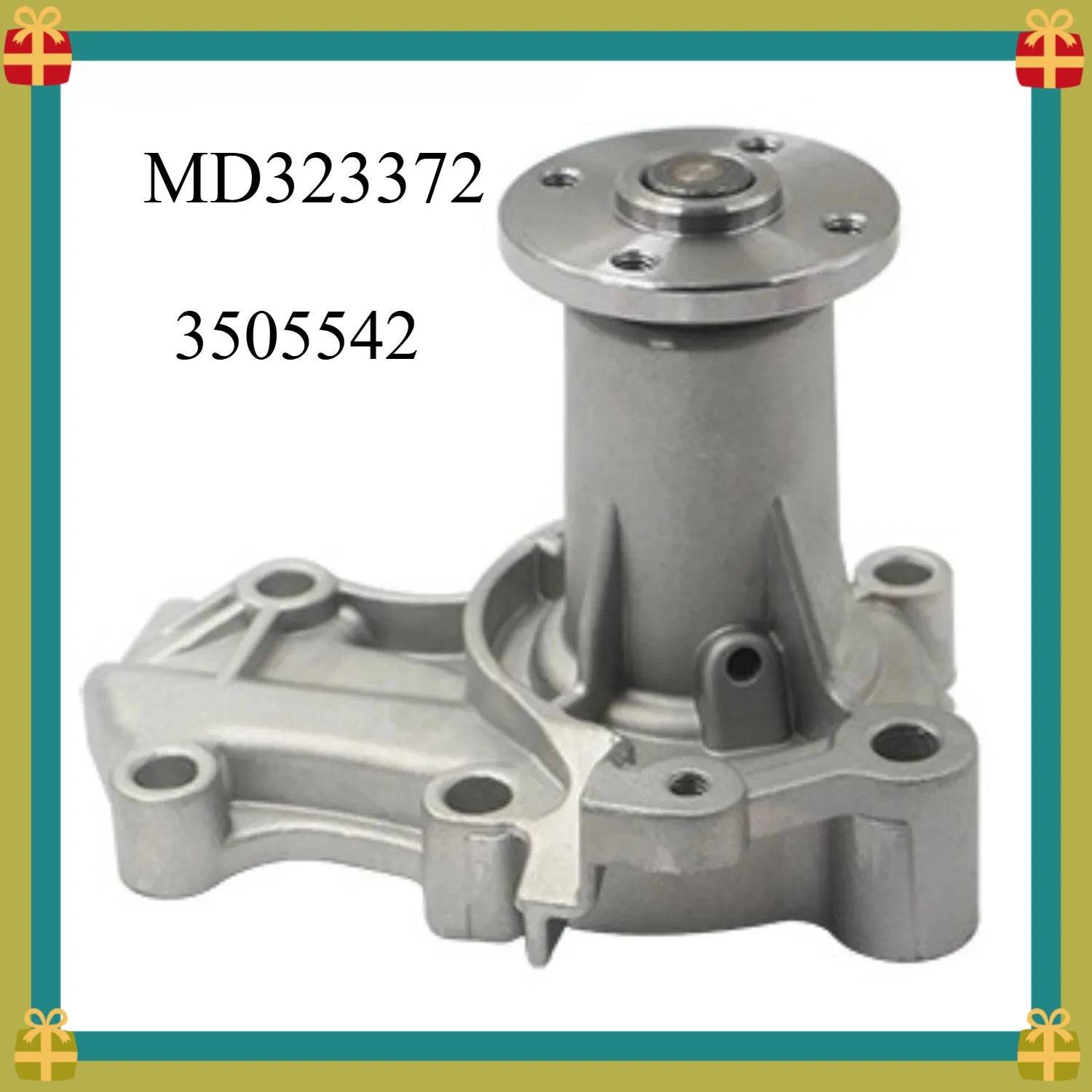 MD323372 Automotive Engine Cooling Water Pump System MD323372 For MITSUBISHI Pony, Lancer VI
MD323372 Automotive Engine Cooling Water Pump System MD323372 For MITSUBISHI Pony, Lancer VI