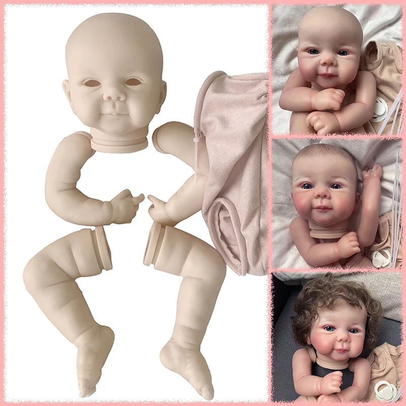 Juliette Already Painted Kits/Un painted Kits 19Inch Reborn Doll Kit Soft Touch Fresh Color DIY Doll Parts with Cloth Body
Juliette Already Painted Kits/Un painted Kits 19Inch Reborn Doll Kit Soft Touch Fresh Color DIY Doll Parts with Cloth Body