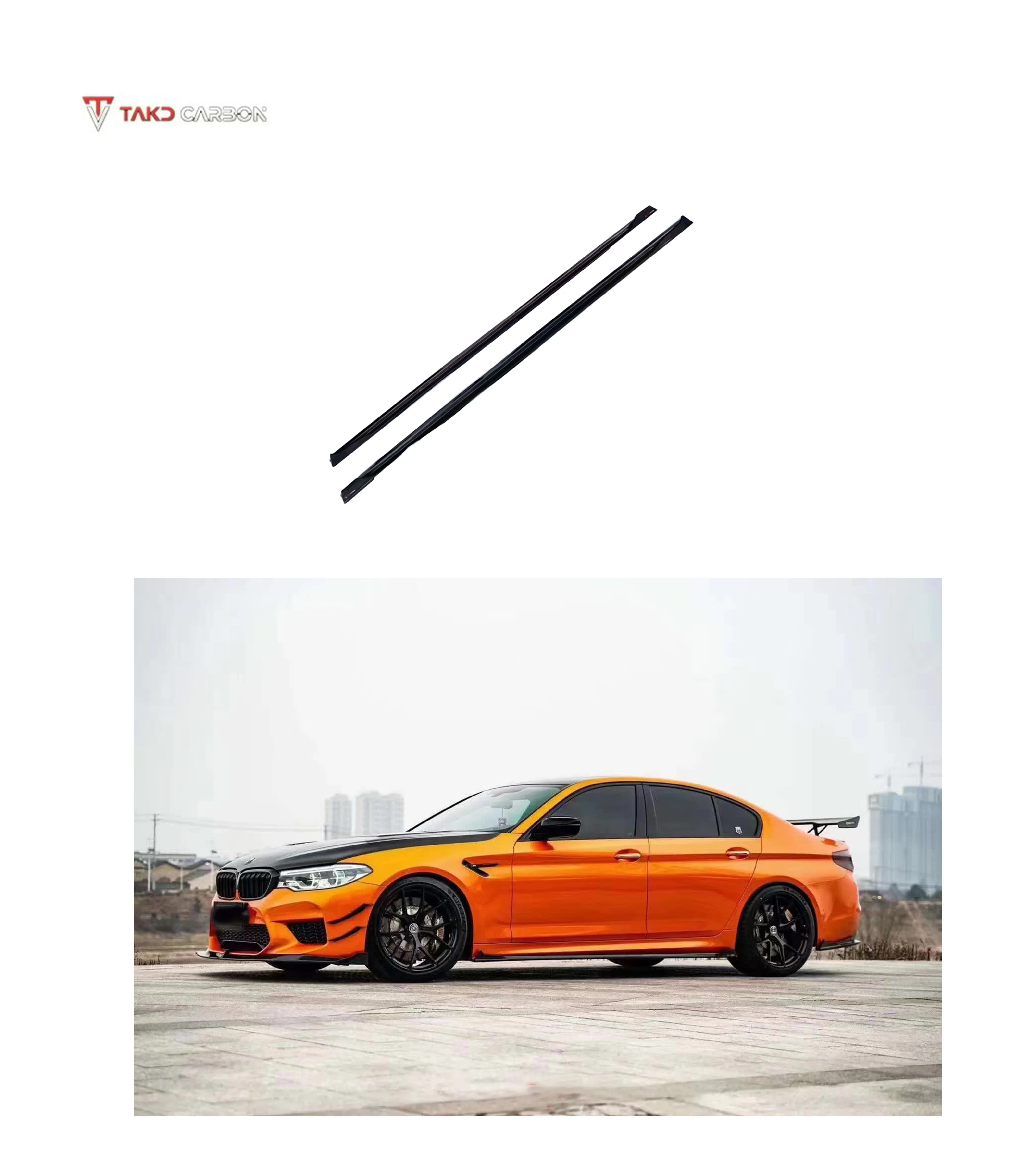 TAKD Racing Dry Carbon Fiber Side Skirt Extensions & Splitters for bmws M5 F90 2018-2019 | Aerodynamic Body Kit
TAKD Racing Dry Carbon Fiber Side Skirt Extensions & Splitters for bmws M5 F90 2018-2019 | Aerodynamic Body Kit
