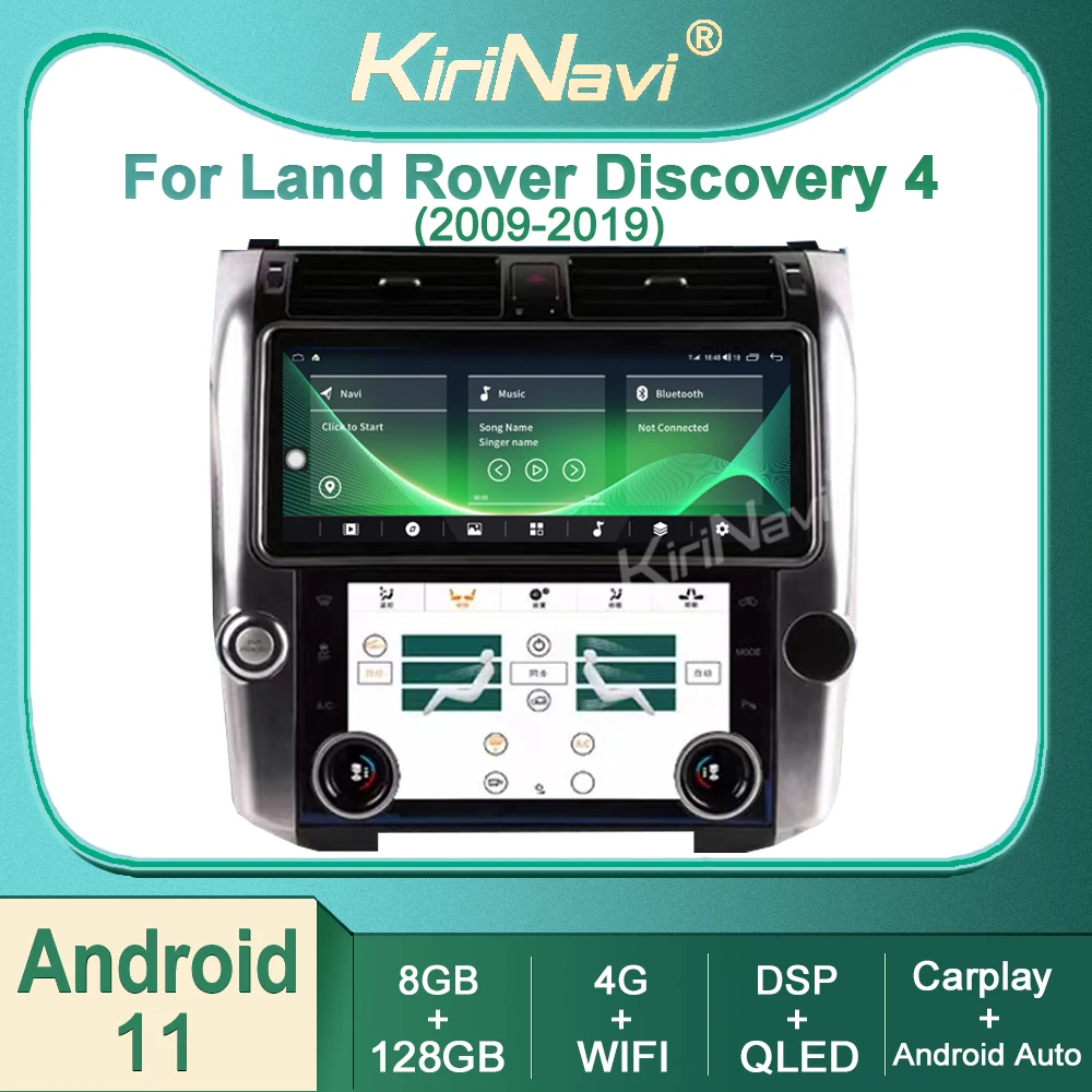Автомагнитола Kirinavi для Land Rover Discovery 4 2009-2019 Android, DVD-плеер, дисплей кондиционирования воздуха, стерео навигация GPS 4G
Автомагнитола Kirinavi для Land Rover Discovery 4 2009-2019 Android, DVD-плеер, дисплей кондиционирования воздуха, стерео навигация GPS 4G