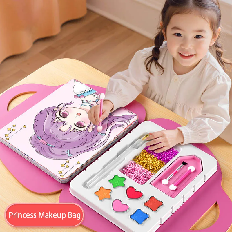 Новинка 2025, милая косметичка принцессы, детский игровой домик, игрушка для девочек, ручная работа, сделай сам, тренировочный макияж, рисунок, граффити, наклейка принцессы, игрушка
Новинка 2025, милая косметичка принцессы, детский игровой домик, игрушка для девочек, ручная работа, сделай сам, тренировочный макияж, рисунок, граффити, наклейка принцессы, игрушка