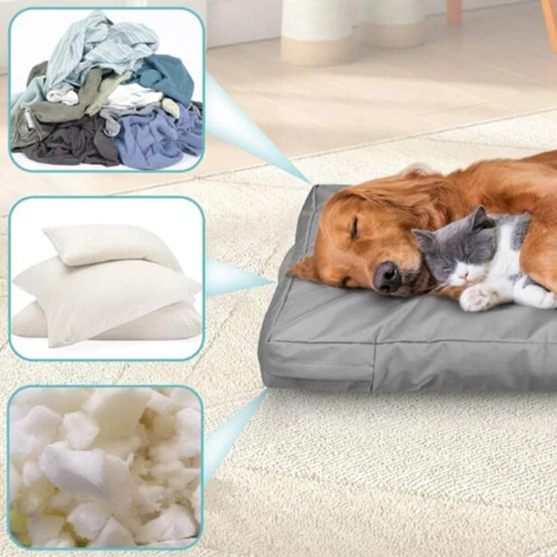 210D Oxford Cloth Waterproof Dog Bed Cover Replacement Washable Dog Crate Pad Cover For Puppy Kitten Bed Cover
210D Oxford Cloth Waterproof Dog Bed Cover Replacement Washable Dog Crate Pad Cover For Puppy Kitten Bed Cover