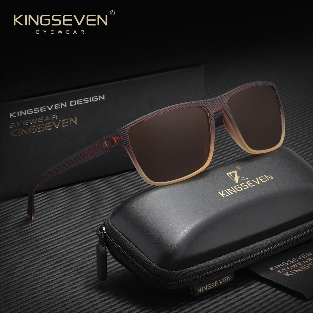 Солнцезащитные очки KINGSEVEN для мужчин и женщин, очки в прямоугольной оправе для вождения, поляризационные очки UV400, модные очки в стиле ретро
Солнцезащитные очки KINGSEVEN для мужчин и женщин, очки в прямоугольной оправе для вождения, поляризационные очки UV400, модные очки в стиле ретро