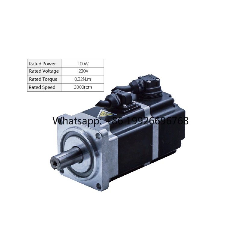 PrimoPal AC Servo Motor and Drive Kit 100W 0.32Nm 3000RPM High Precision Servo System for CNC Milling Machine
PrimoPal AC Servo Motor and Drive Kit 100W 0.32Nm 3000RPM High Precision Servo System for CNC Milling Machine