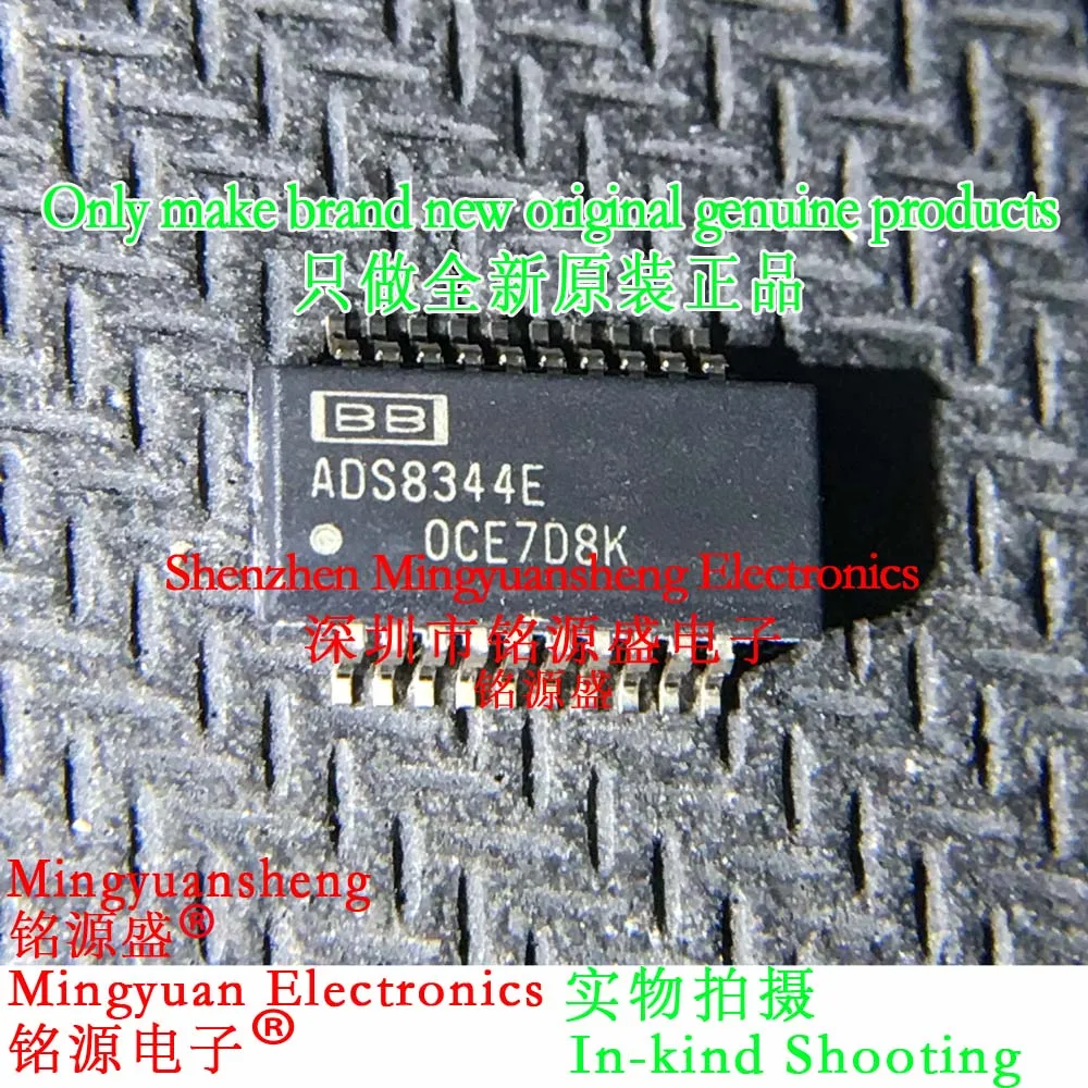 Mingyuan Sheng Brand New Original Genuine Ads8344Eb/2K5 Ads8344E/2K5 Ads8344Eb Ads8344E Ads8344 Package Ssop20 Smd Module Converter Ic Chip
Mingyuan Sheng Brand New Original Genuine Ads8344Eb/2K5 Ads8344E/2K5 Ads8344Eb Ads8344E Ads8344 Package Ssop20 Smd Module Converter Ic Chip